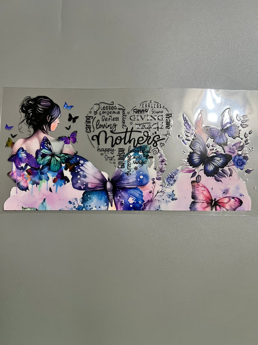 Butterfly Lg decal