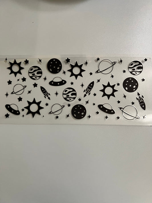 Planets Lg decal