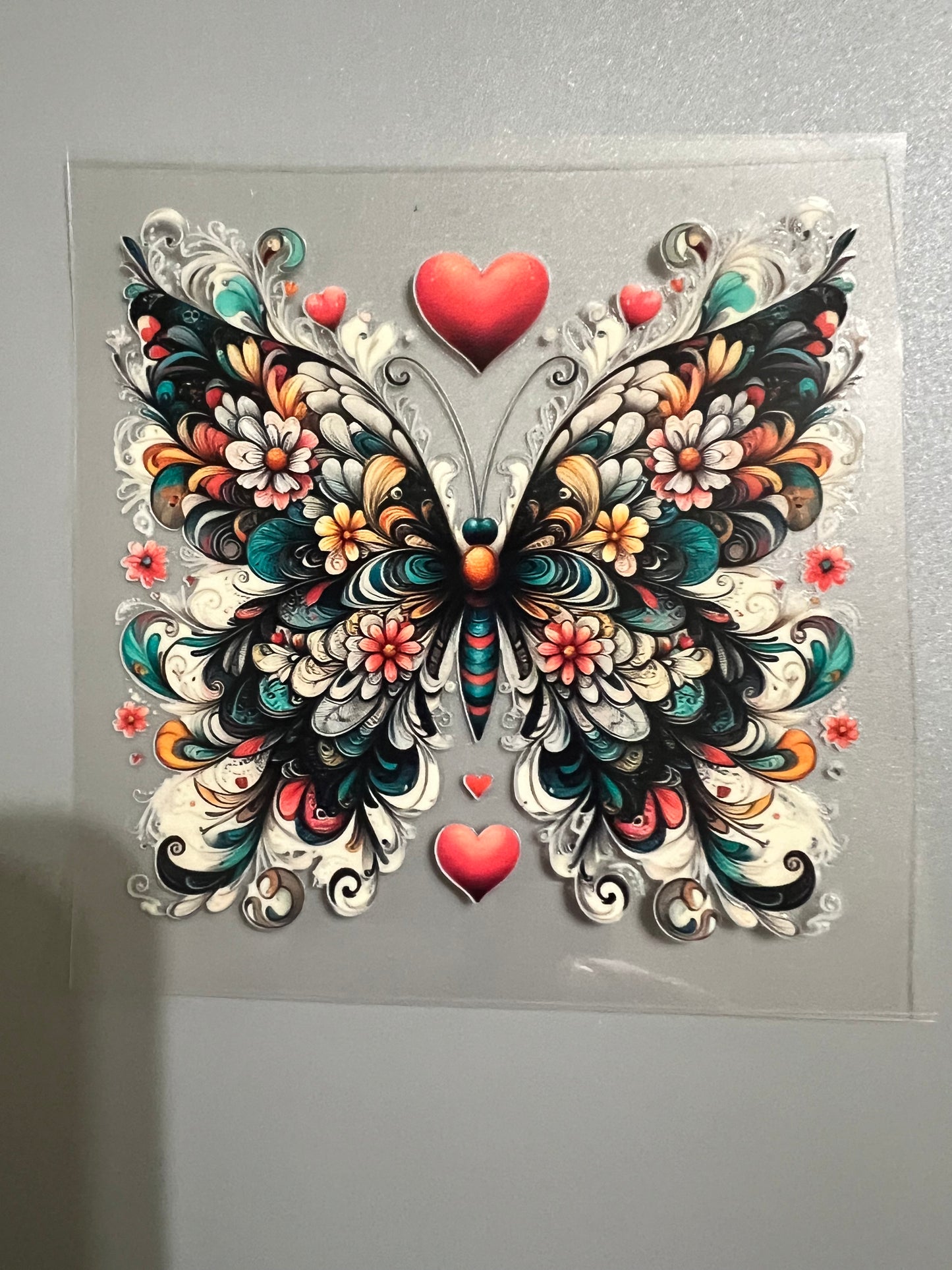 Butterfly Sm decal