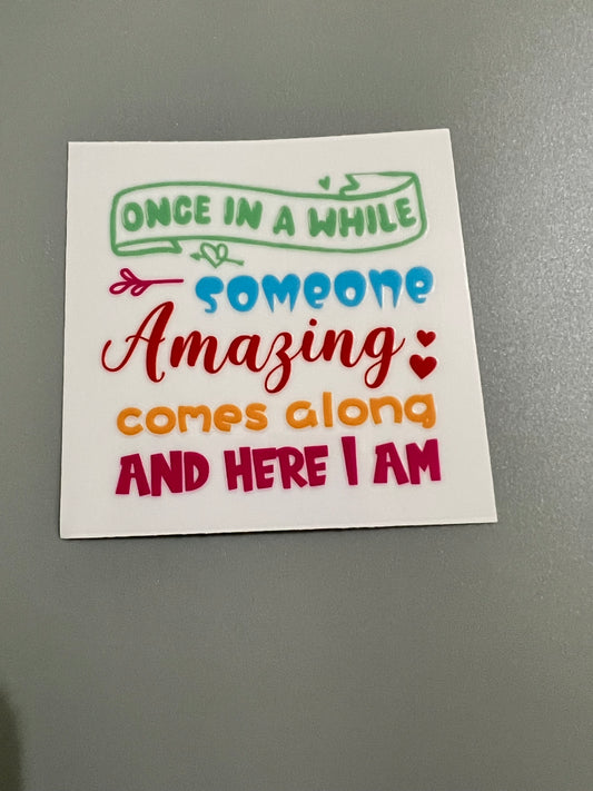 Small 12oz decal