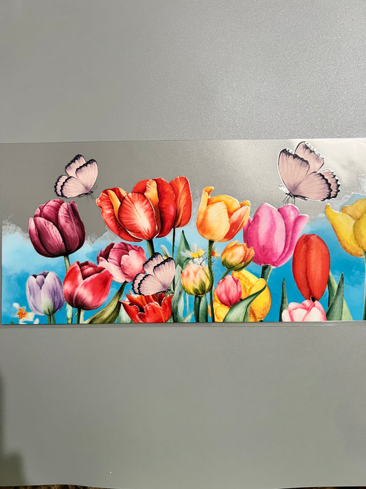 Butterfly Lg decal