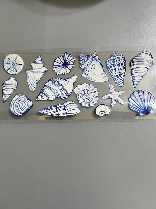 Shells Lg decal