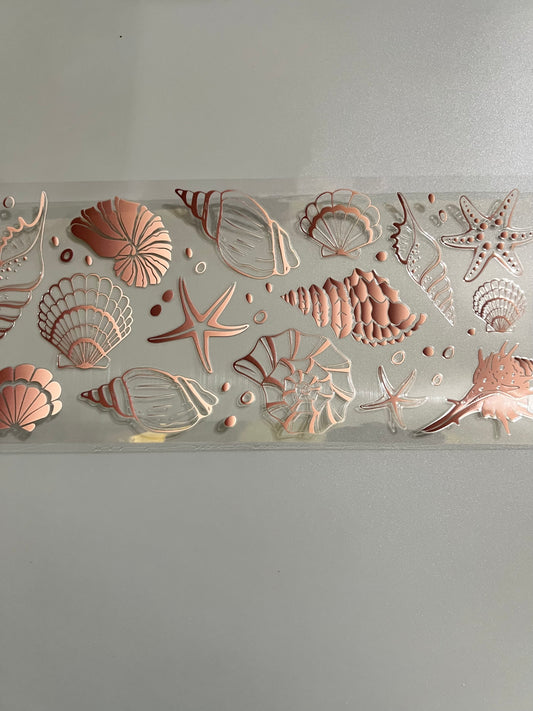 Shells Lg decal