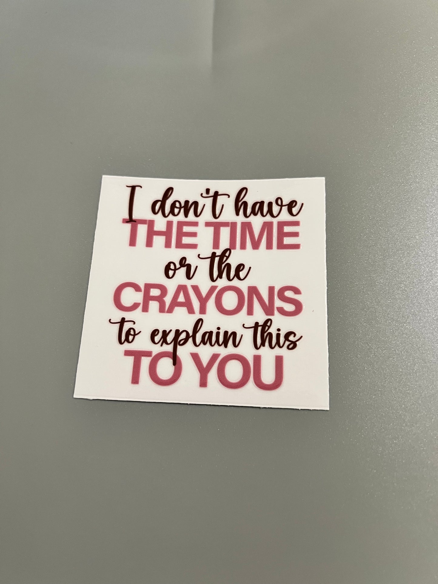 Small decal