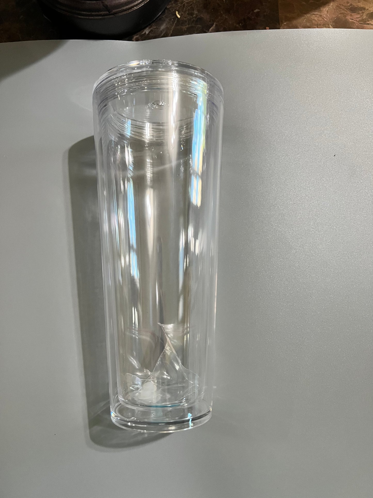 24oz snow globe tumbler