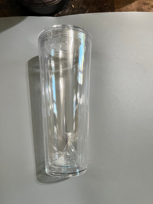 24oz snow globe tumbler