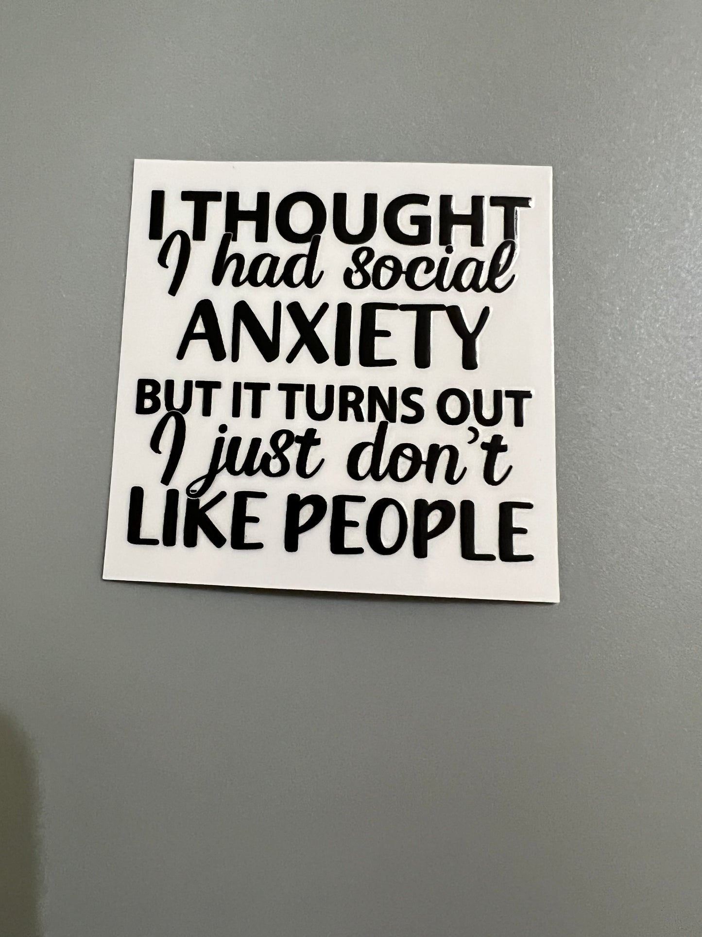 Small decal