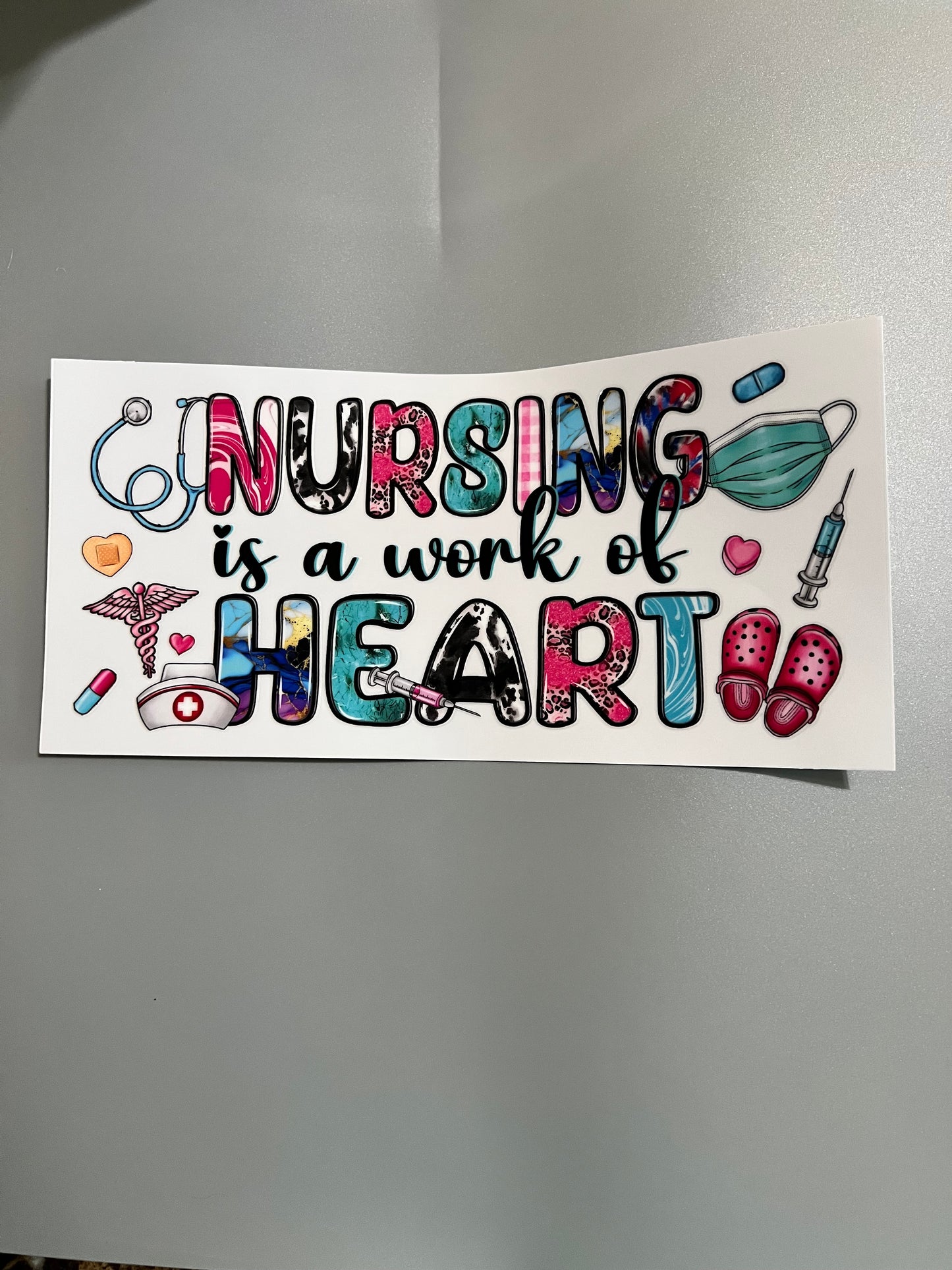 Nurse Lg decal