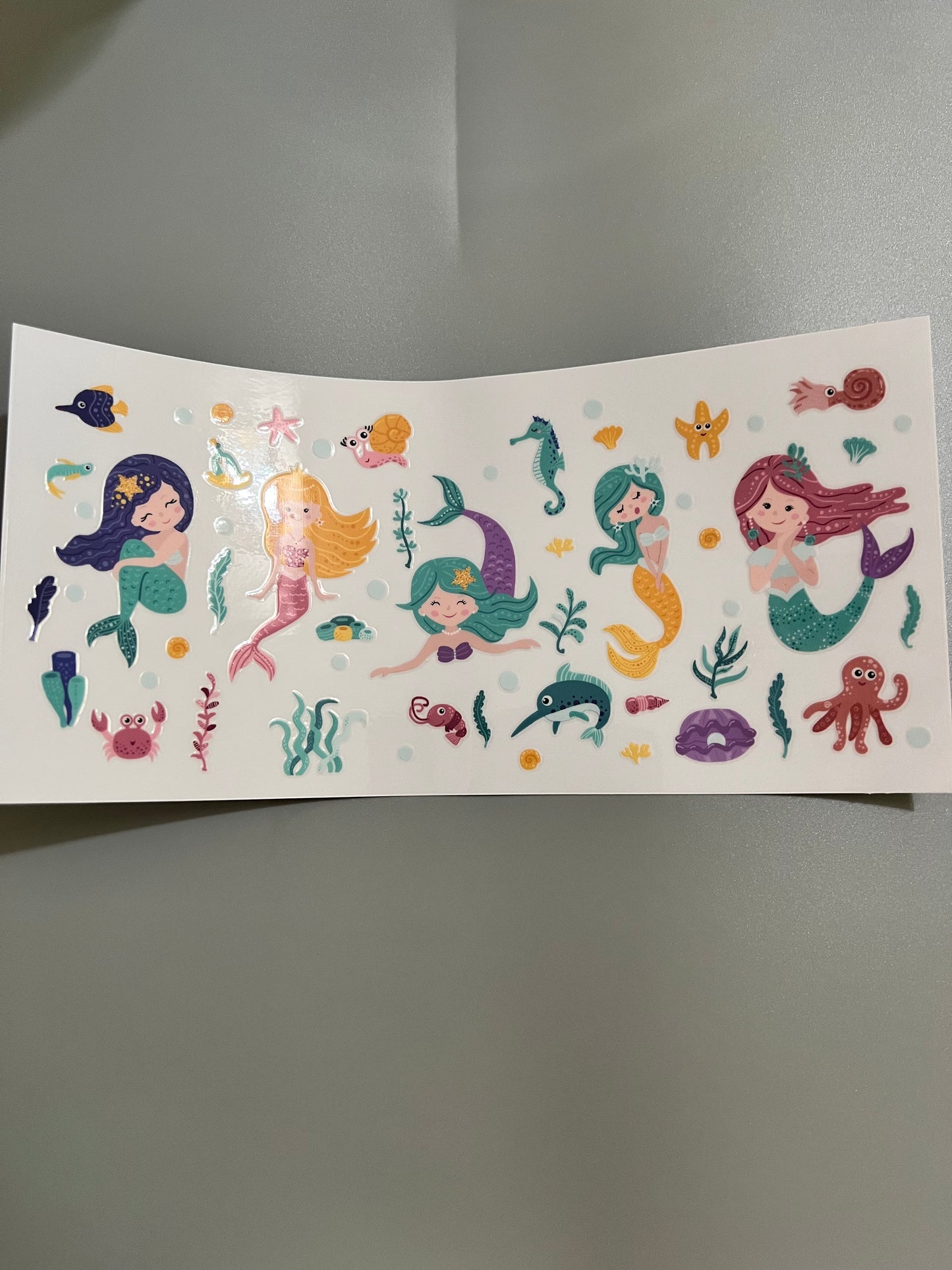 Mermaid Lg decal