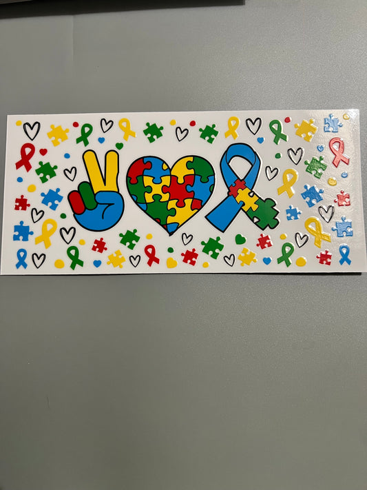 Autism Lg decal