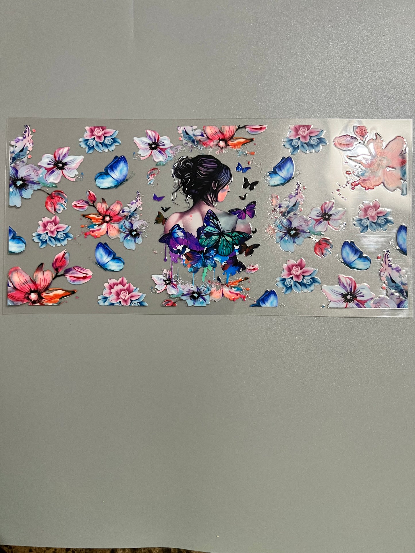 Butterfly Lg decal