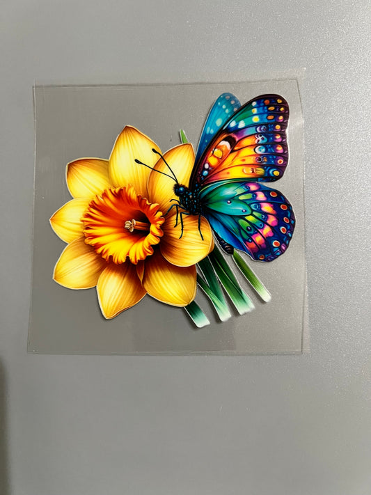 Butterfly Sm decal