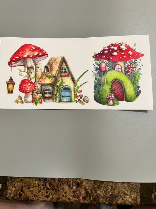 Mushroom Lg decal