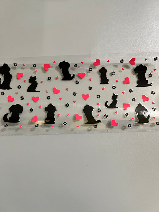 Dog Lg decal