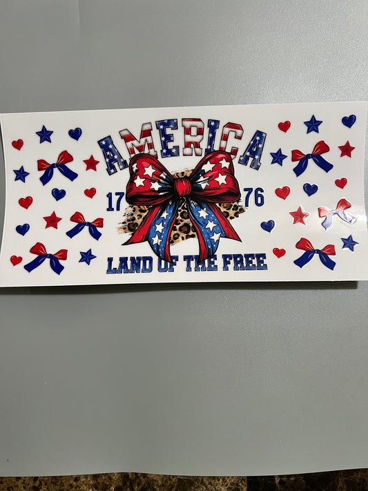 America Lg decal