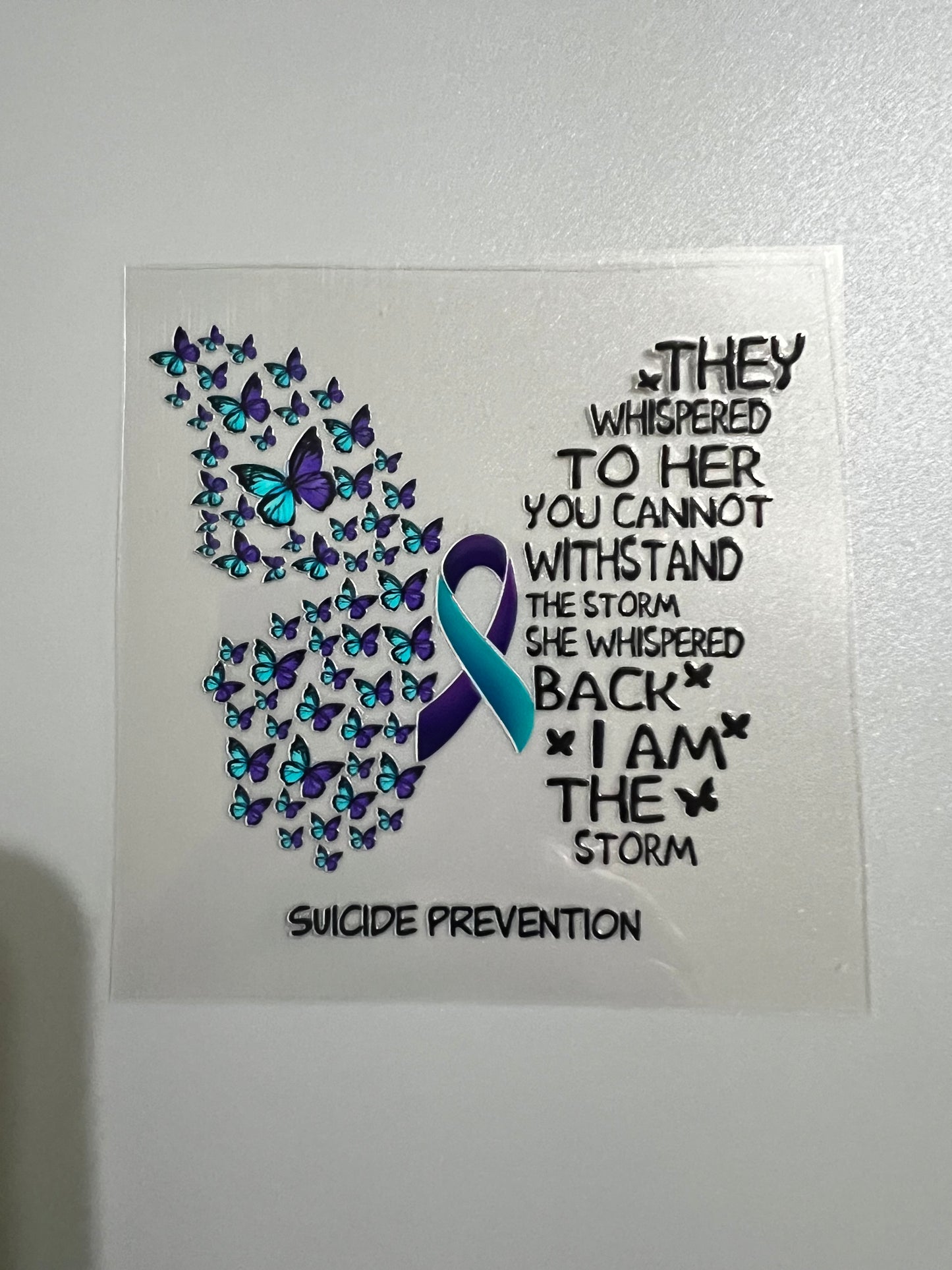 Butterfly Sm decal