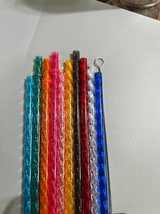 Colored straws