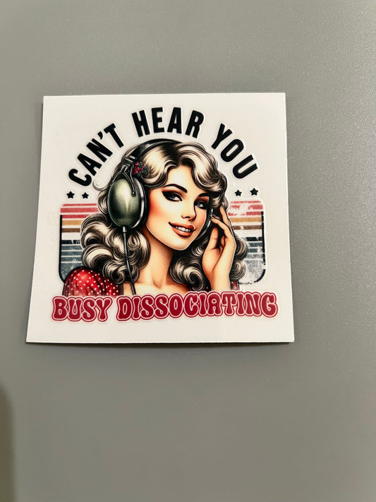 Small 12oz decal