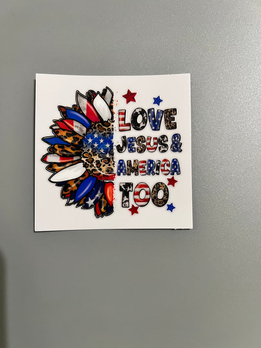 America Sm decal