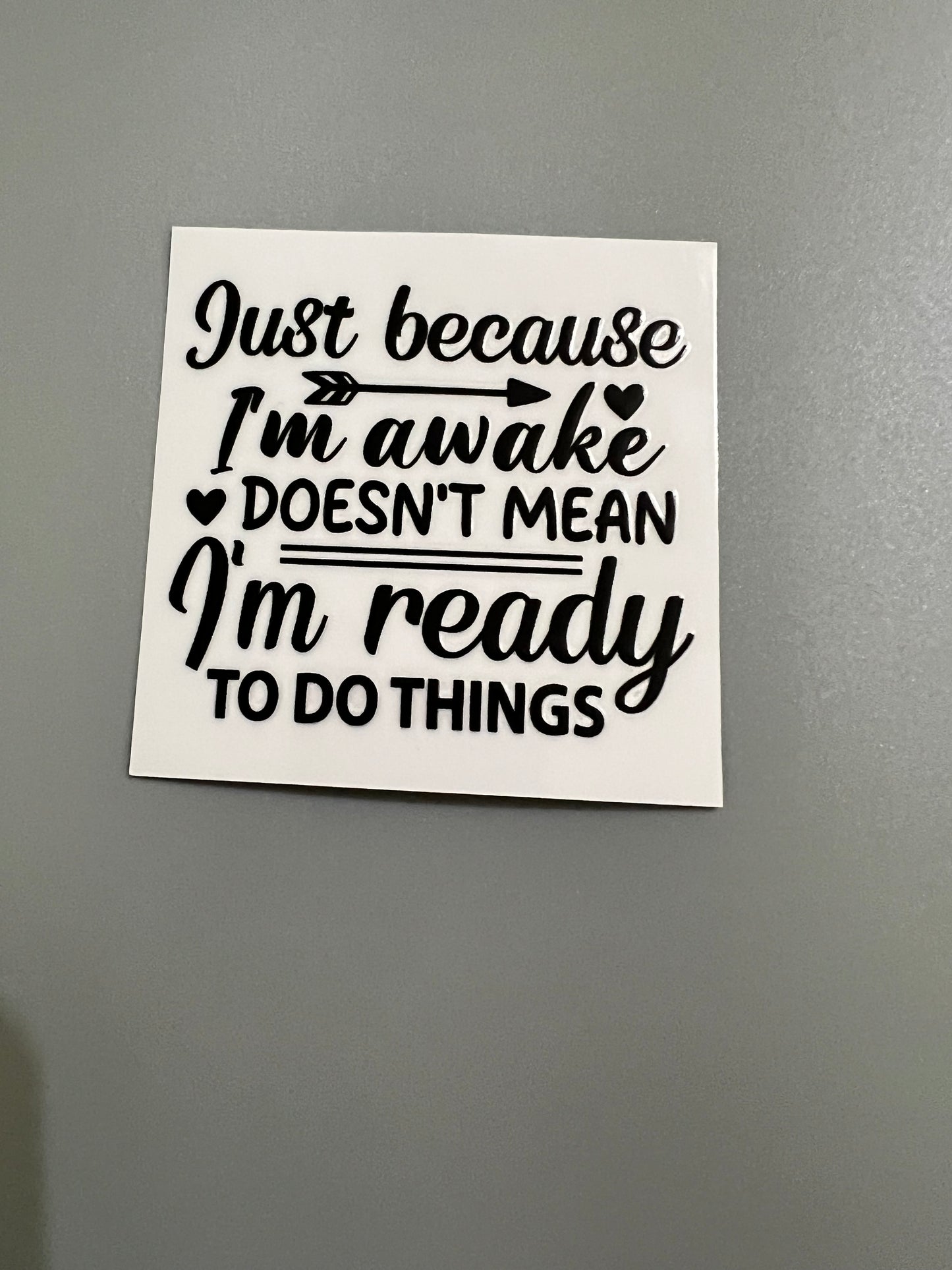 Small decal