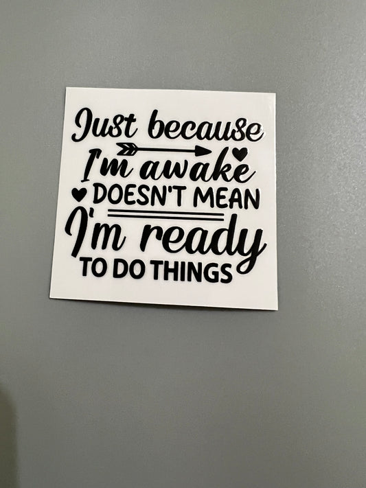 Small decal