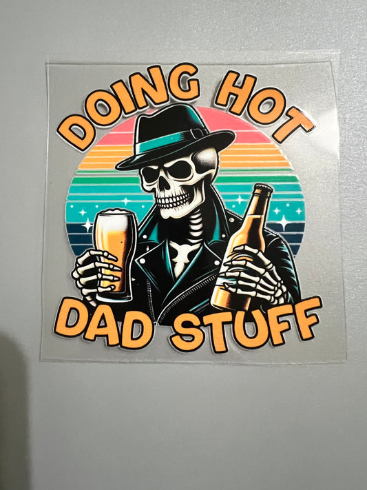 Hot dad Sm decal