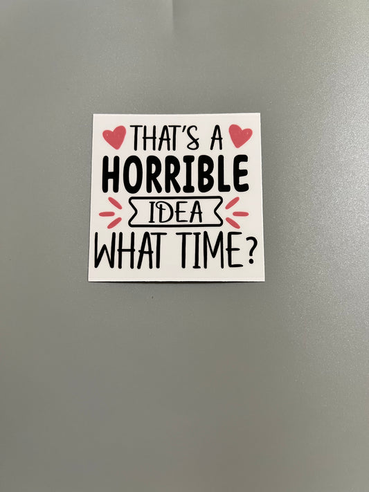 Small decal