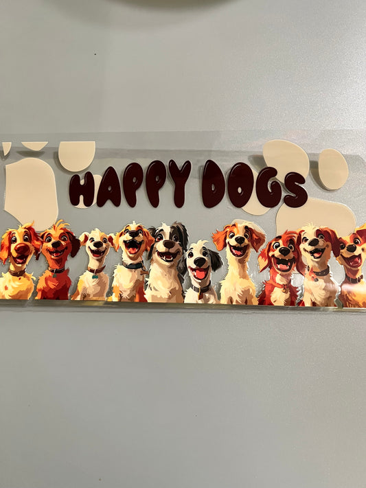 Dog Lg decal