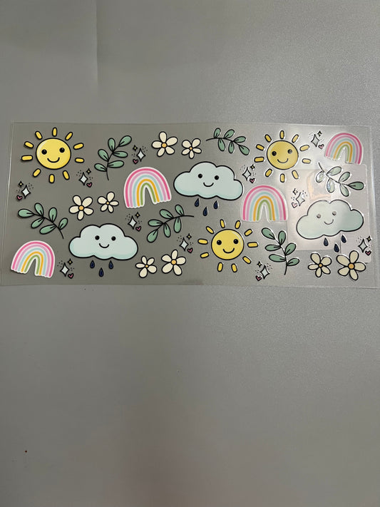 Rainbow Lg decal