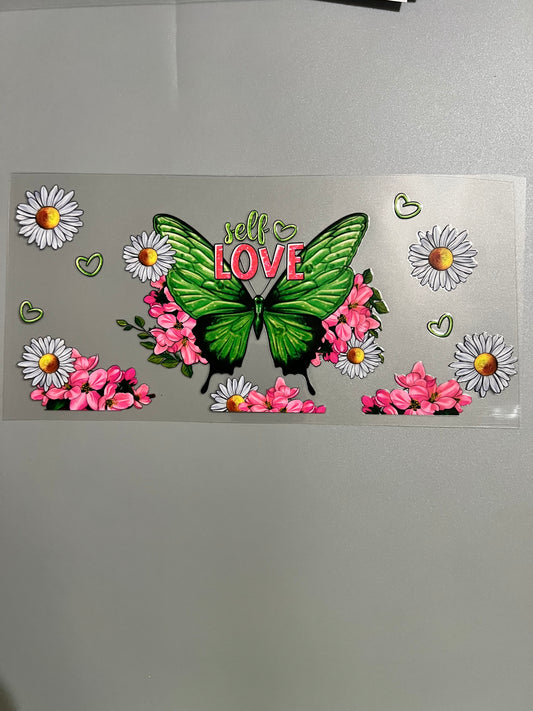 Butterfly Lg decal