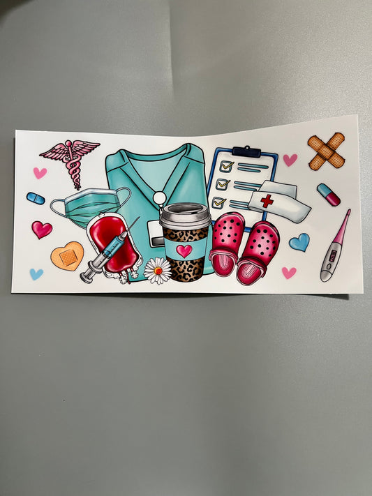 Nurse Lg decal