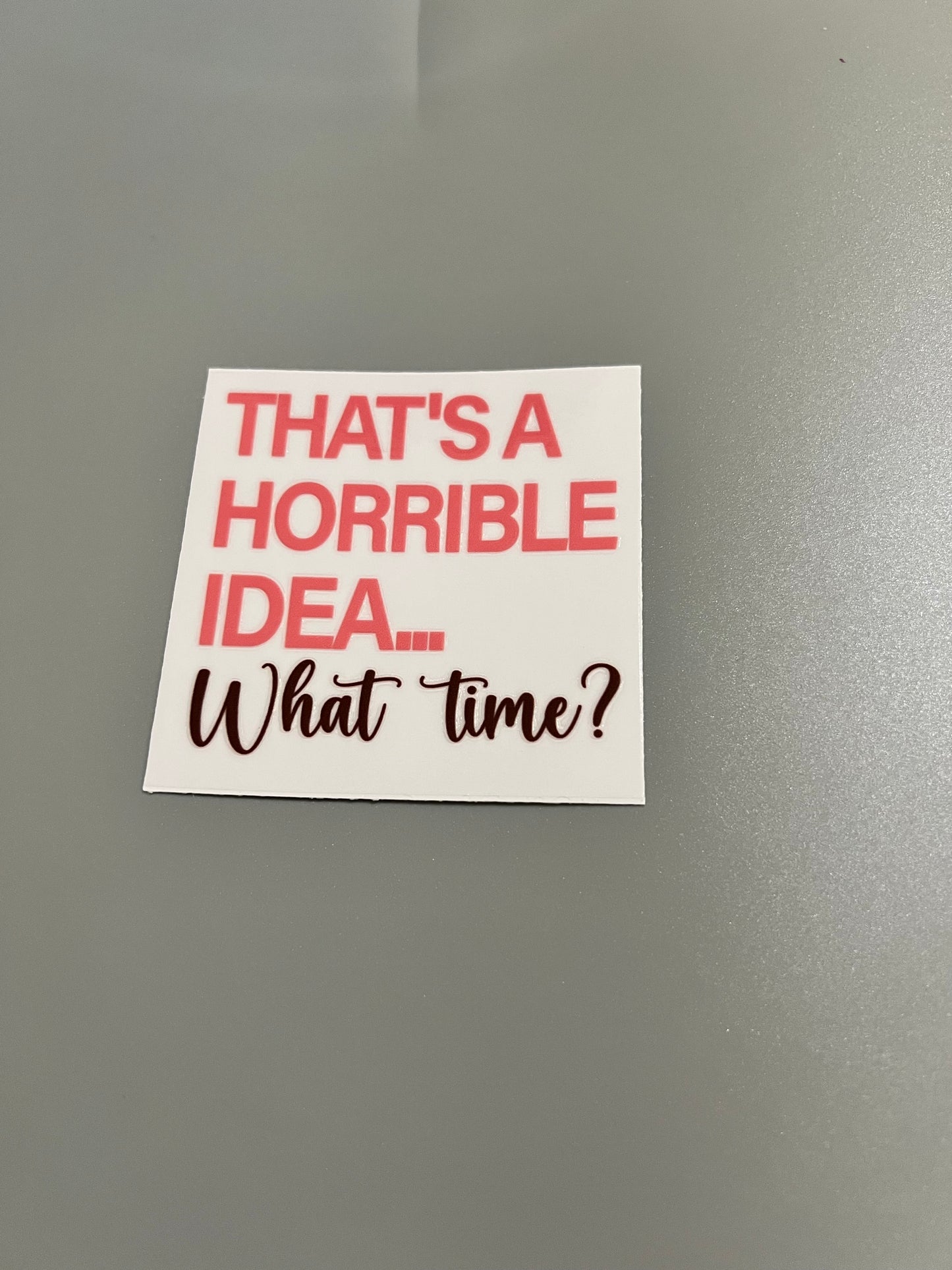 Small decal