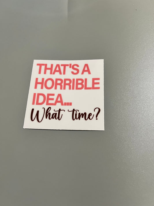 Small decal
