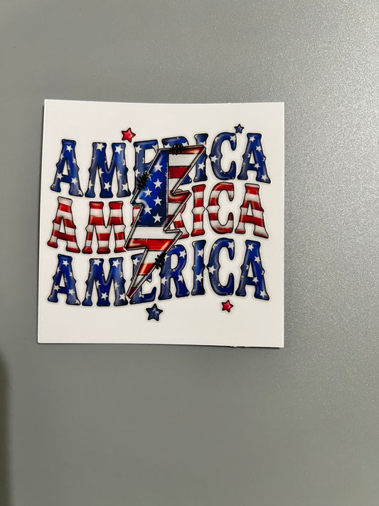 America Sm decal