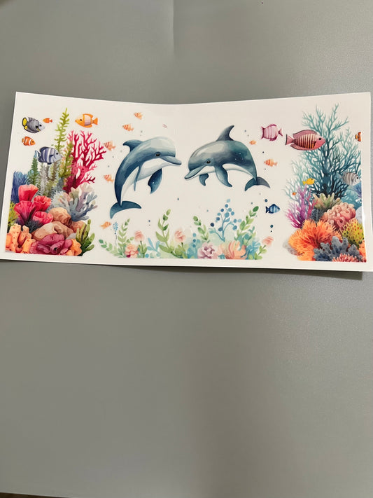 Dolphin Lg decal