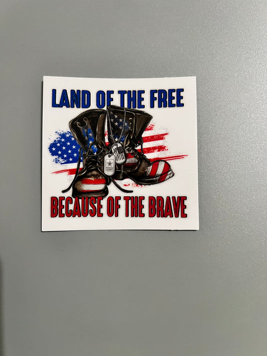 America Sm decal