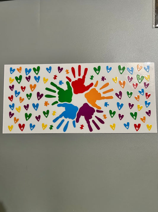 Autism Lg decal