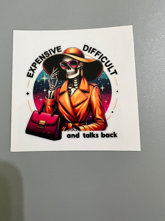 Small 12oz decal