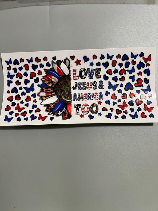 America Lg decal