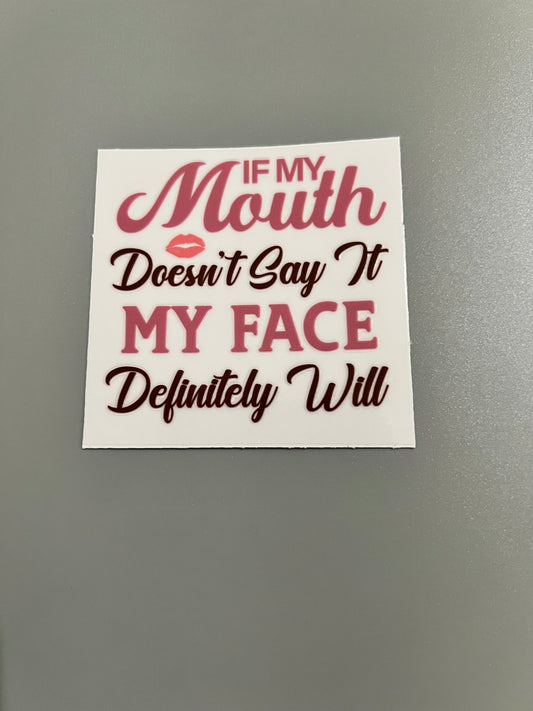 Small decal