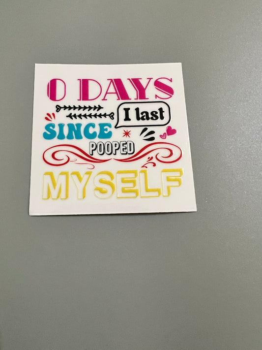 Small 12oz decal