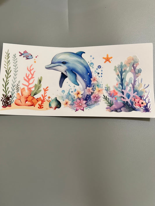 Dolphin Lg decal