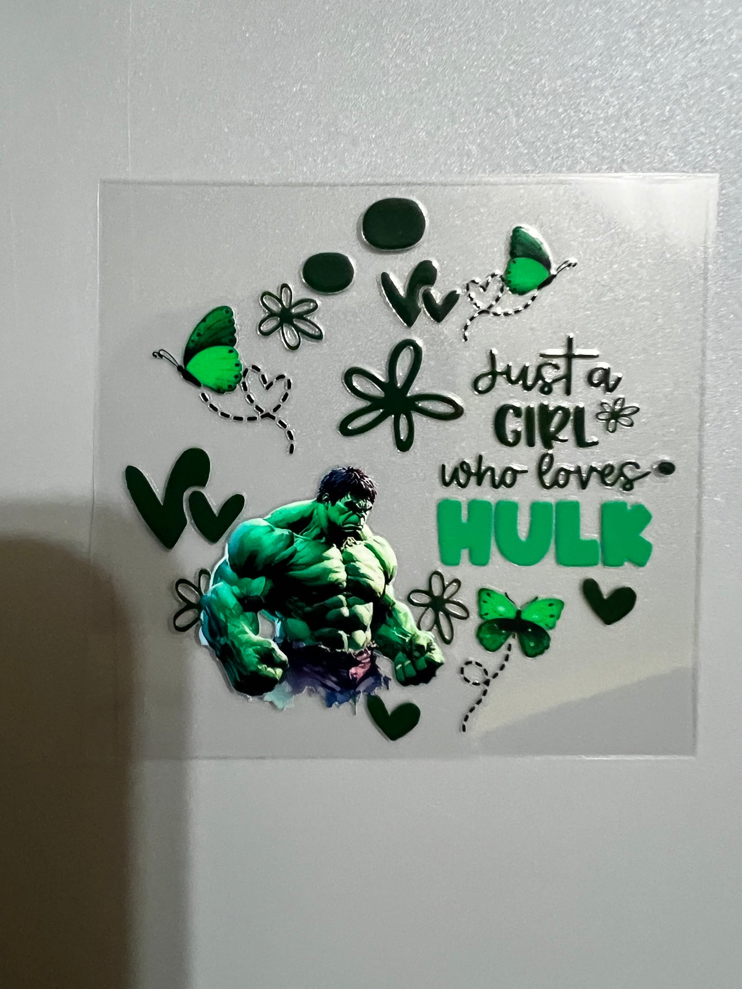 Lid decal