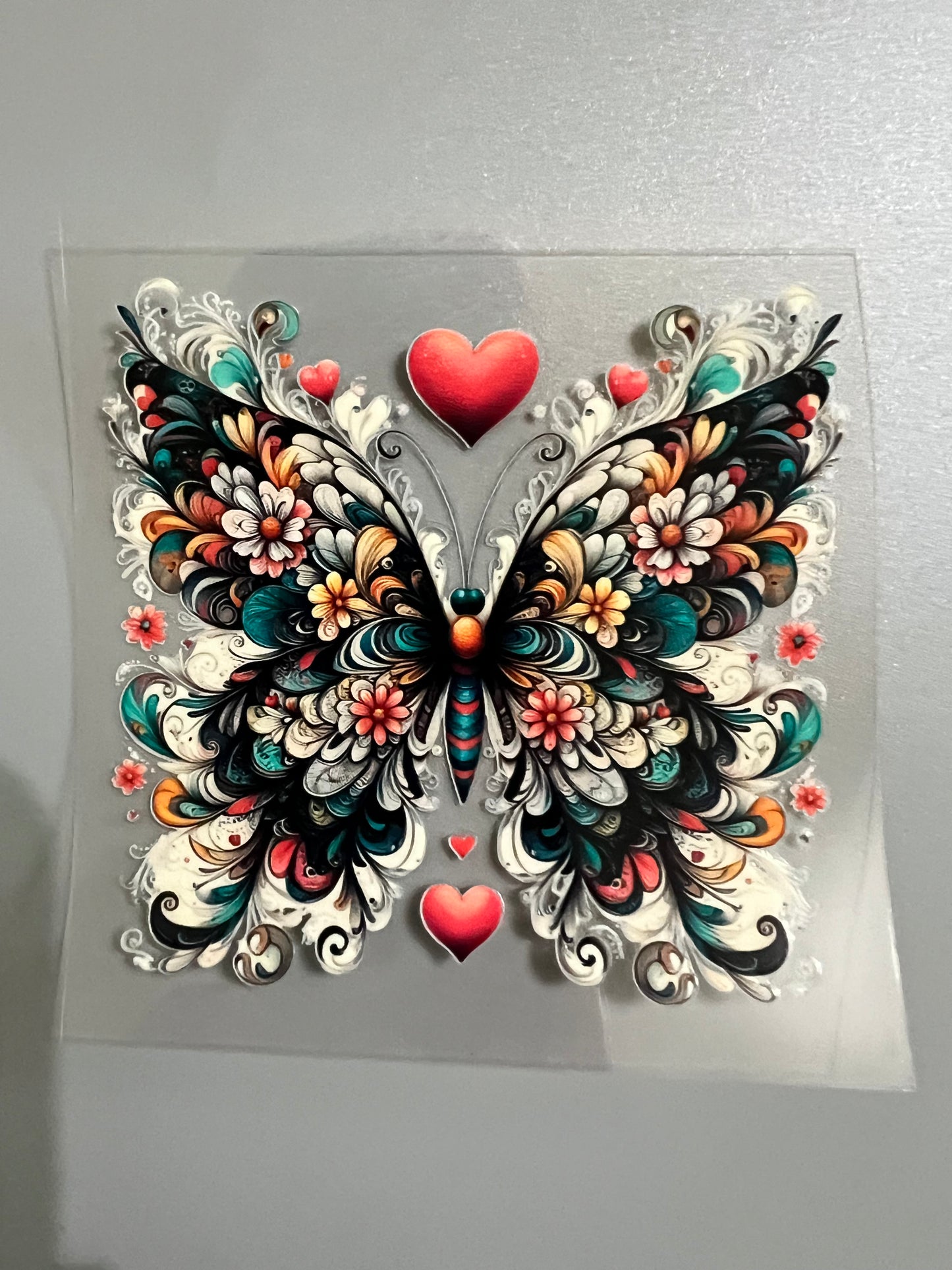 Butterfly Sm decal