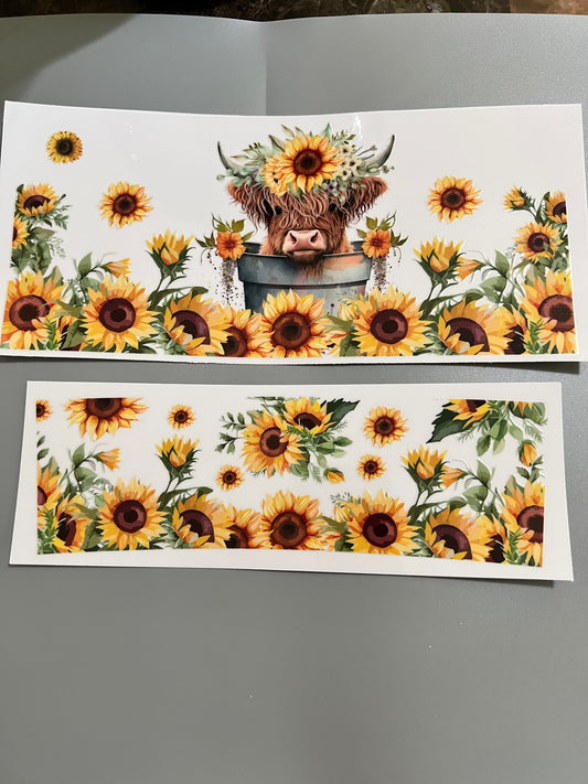 Baby cow XL decal