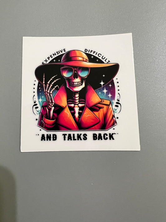 Small 12oz decal