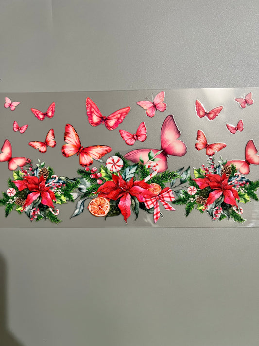 Butterfly Lg decal