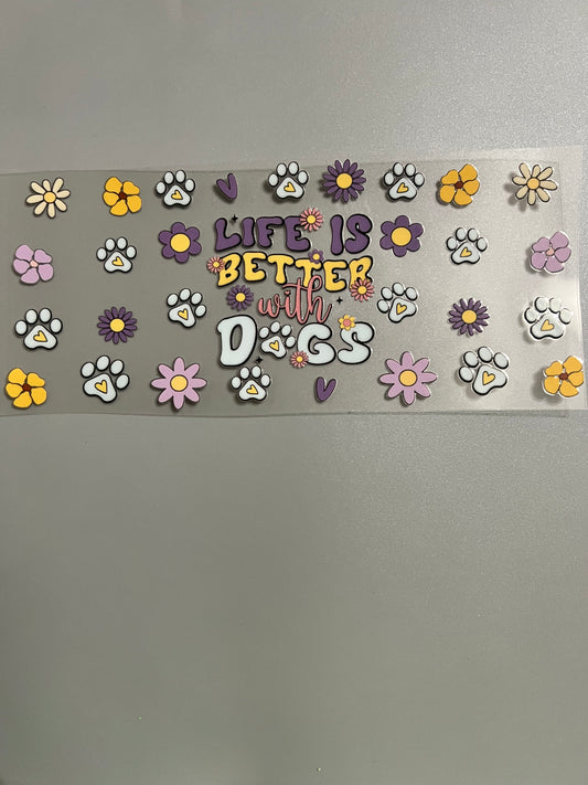 Dog Lg decal