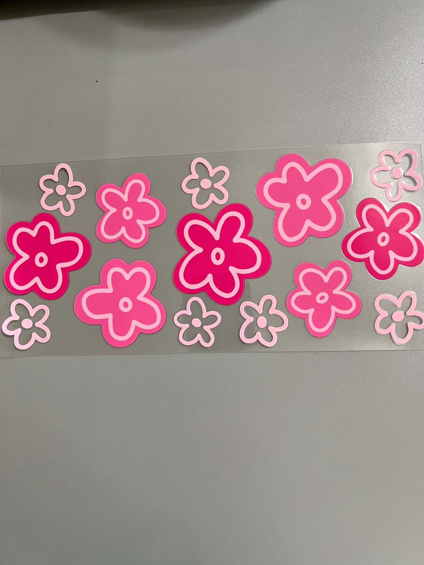 Flowers Lg decal