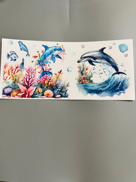 Dolphin Lg decal